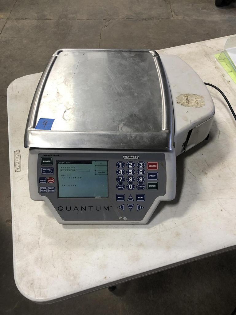 Auction Ohio Hobart Quantum Scale