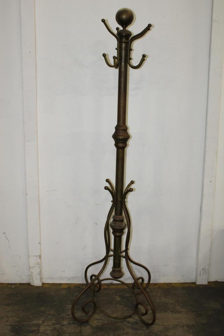 Auction Ohio Vintage Metal Coat Rack