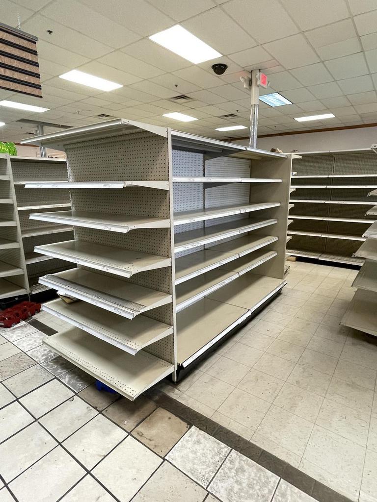 Auction Ohio Gondola Shelving