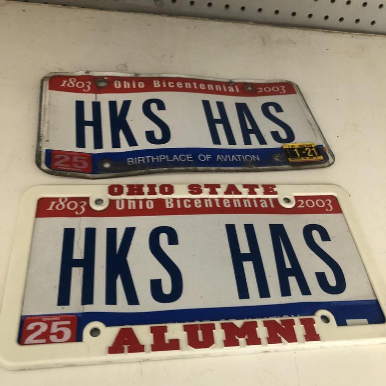 Auction Ohio OH Bicentennial License Plates