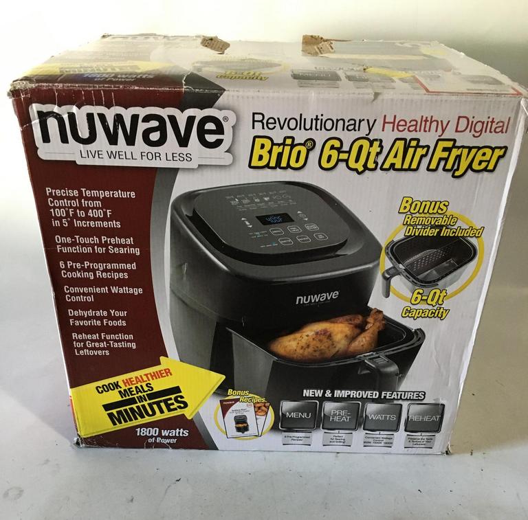 Auction Ohio Nuwave Brio Air Fryer