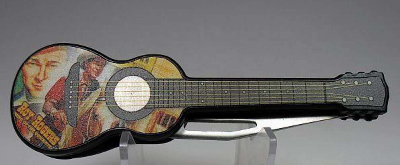 Auction Ohio Roy Rogers Guitar Pocket Knife