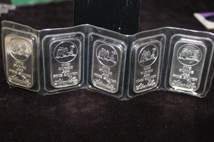 Auction Ohio Silver Bars