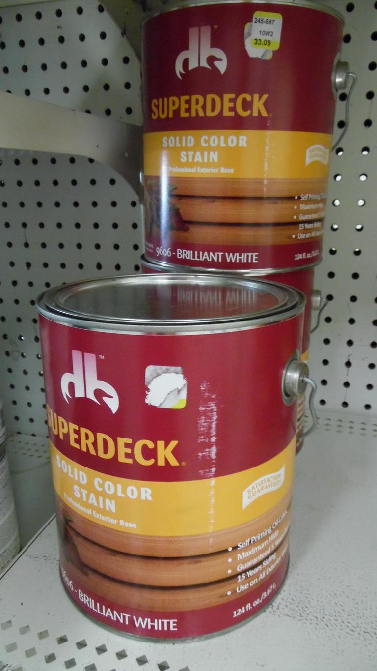 Auction Ohio Superdeck Solid Stain Bases