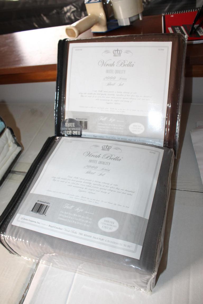 Auction Ohio Virah Bella Full Sheet Sets