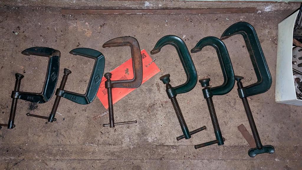 Auction Ohio Assorted clamps