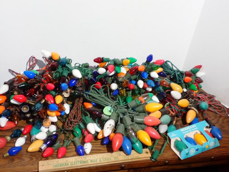 Auction Ohio vintage Christmas Lights