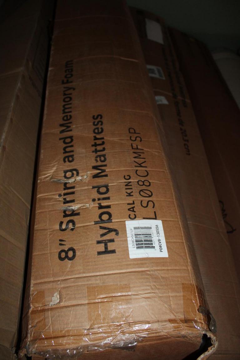 Auction Ohio Hybrid Cal King Mattress