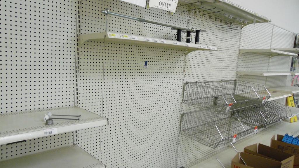 Auction Ohio 40' Gondola Shelving