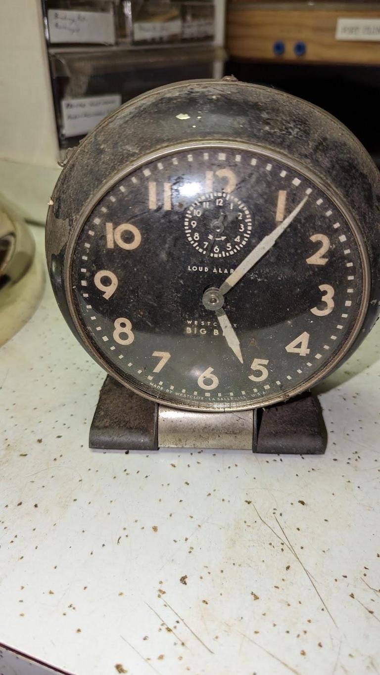 Auction Ohio Westclox Big Ben alarm clock