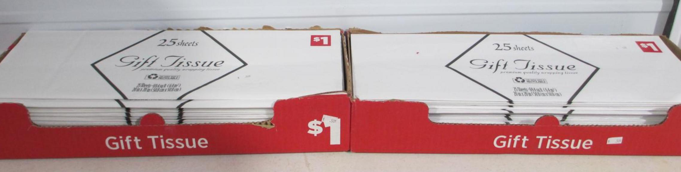 Auction Ohio 48 Packs of Gift Tissue Paper