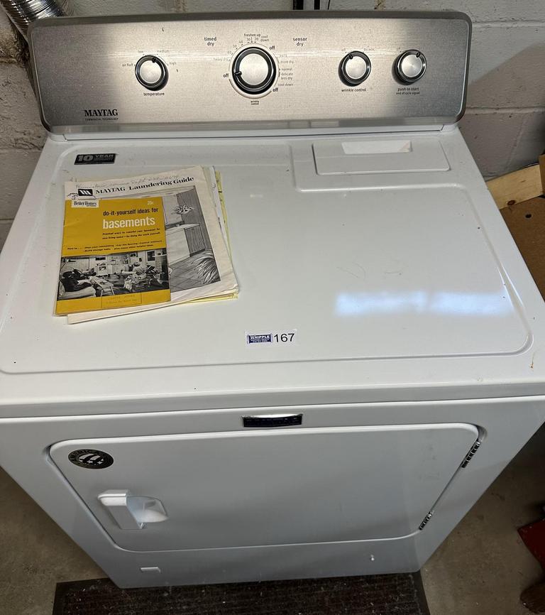 Auction Ohio Maytag Gas Dryer
