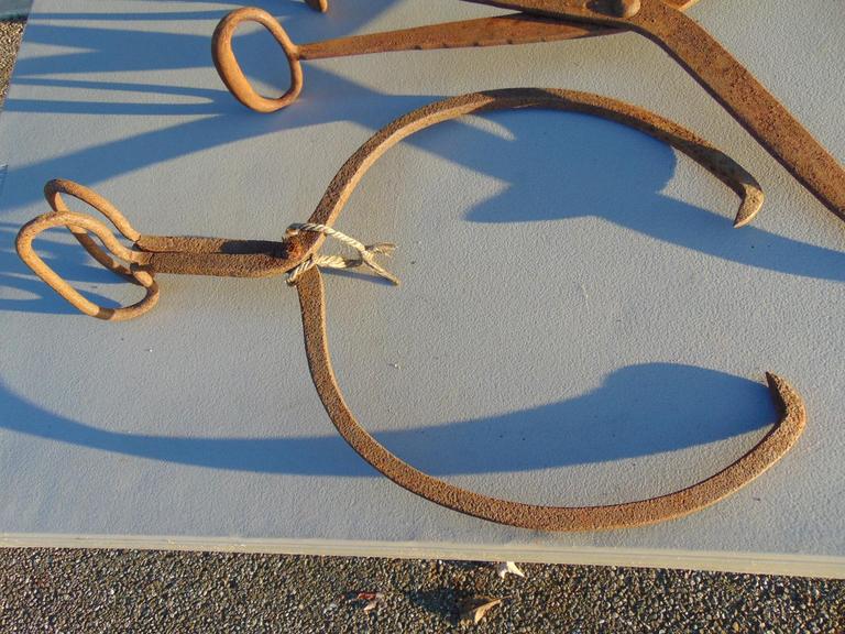 Auction Ohio Pair of Ice Tongs