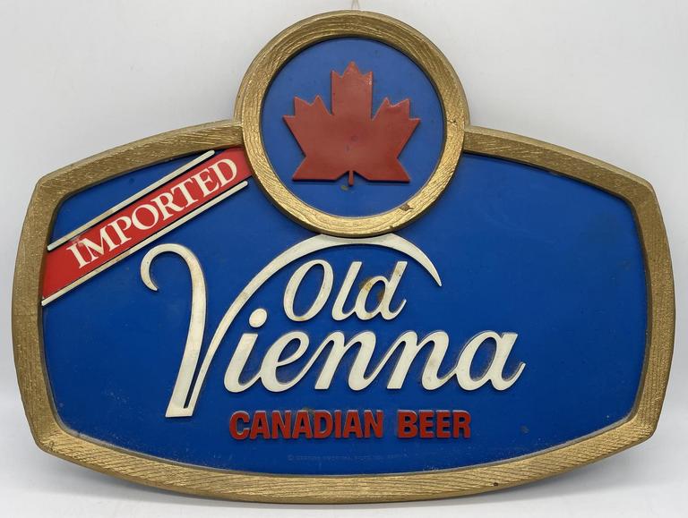 Auction Ohio Old Vienna Beer Sign