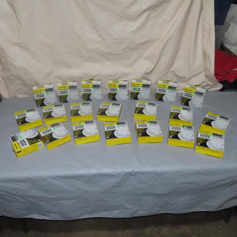 Auction Ohio BRK Carbon Monoxide Alarms