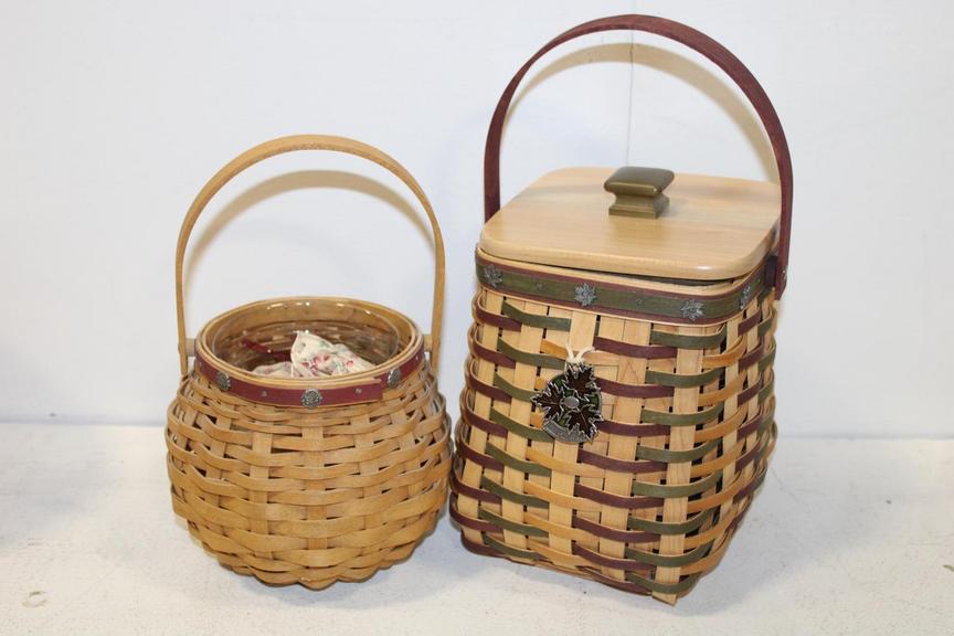 Auction Ohio Signed Longaberger Baskets