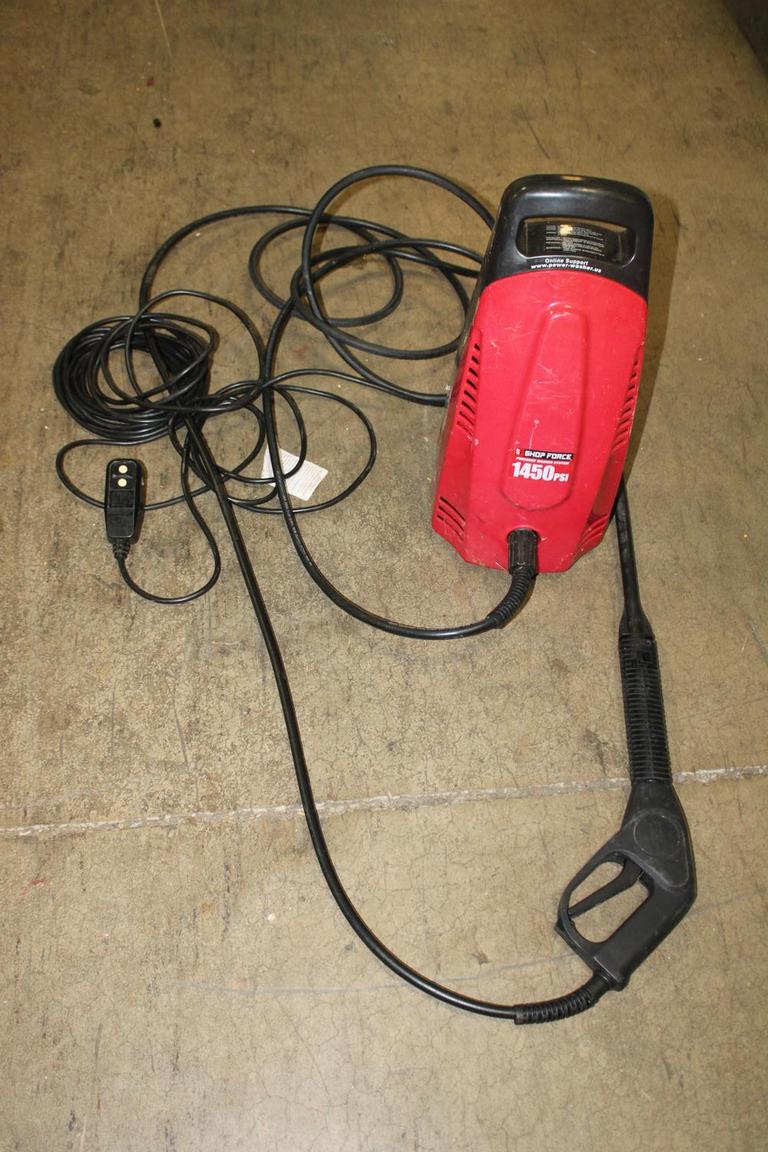 Auction Ohio Shop Force Pressure Washer