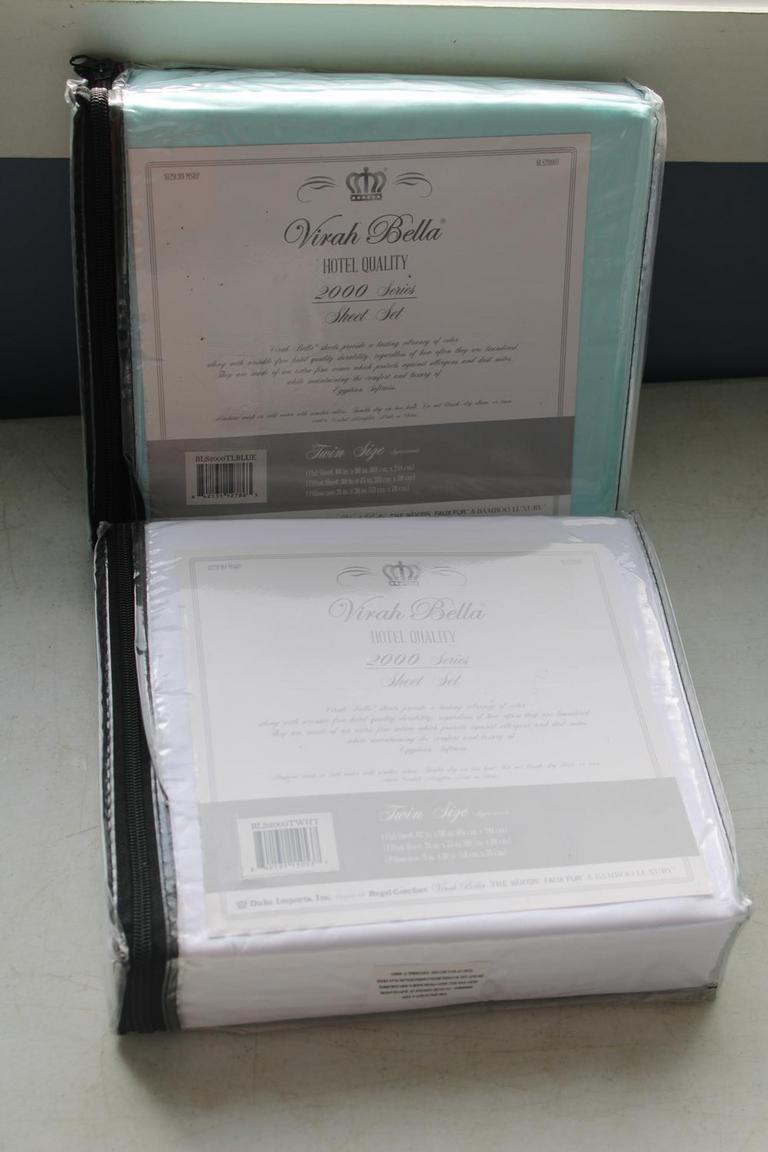Auction Ohio Virah Bella Twin Sheet Sets