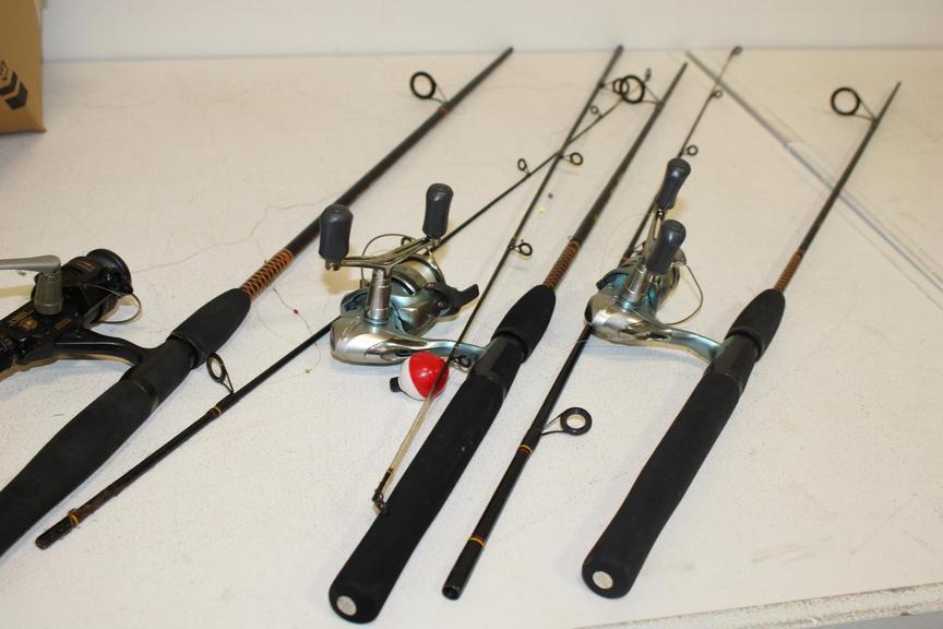 Auction Ohio Fishing Rods & Reels