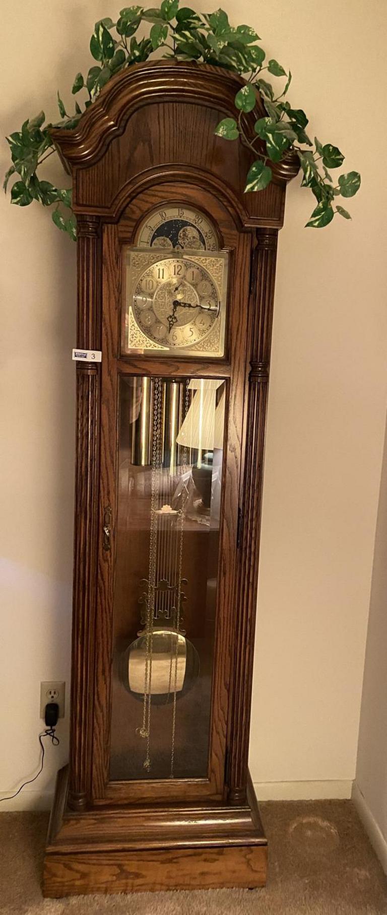 Auction Ohio Grandfather Clock