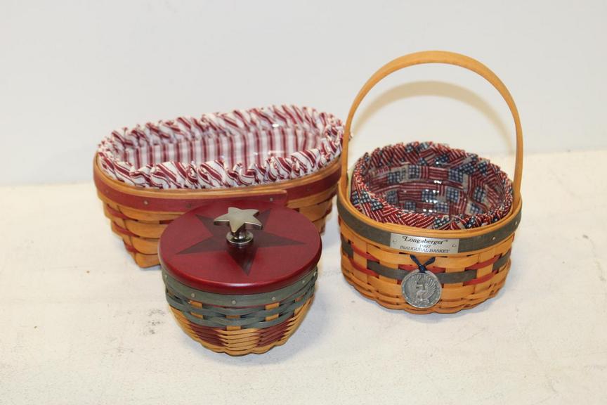 Auction Ohio Longaberger Baskets
