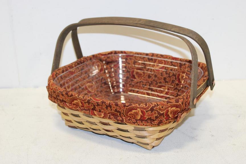 Auction Ohio Signed Longaberger Basket