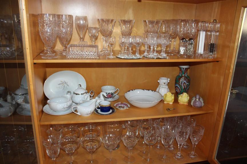Auction Ohio Stemware & China
