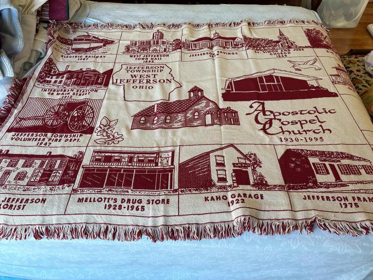 Auction Ohio West Jefferson Blanket