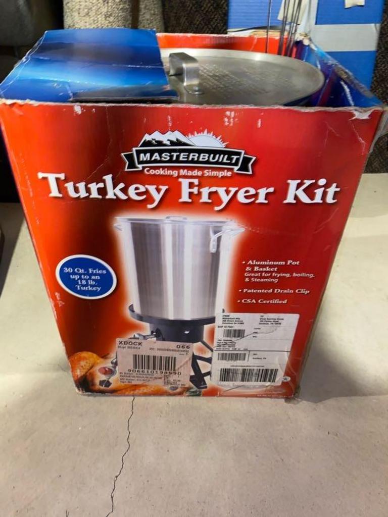 Auction Ohio Turkey Fryer kit