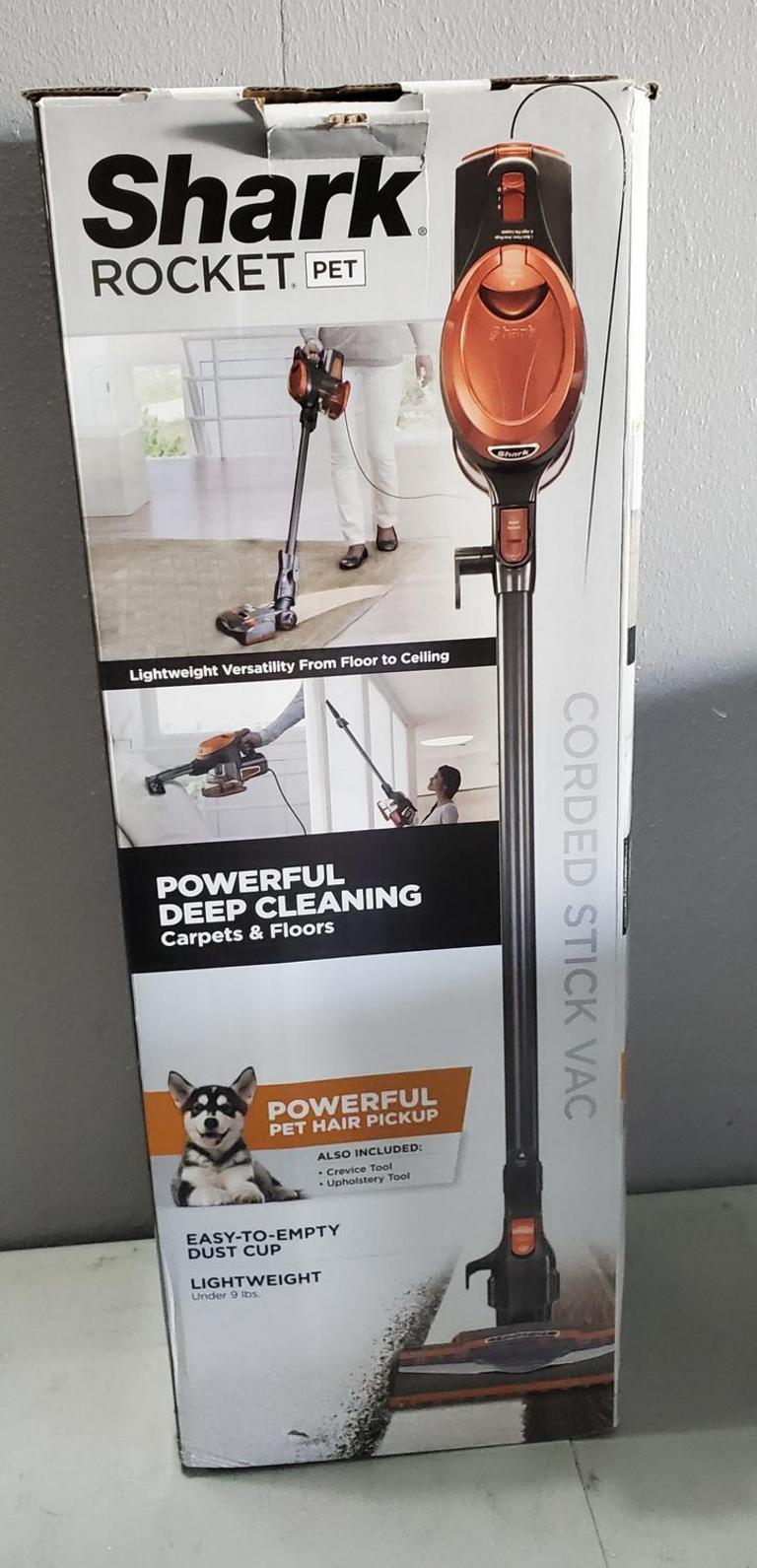 Auction Ohio Shark Rocket Pet Vacuum