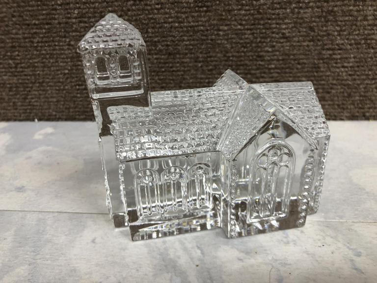 Auction Ohio Waterford Crystal Church