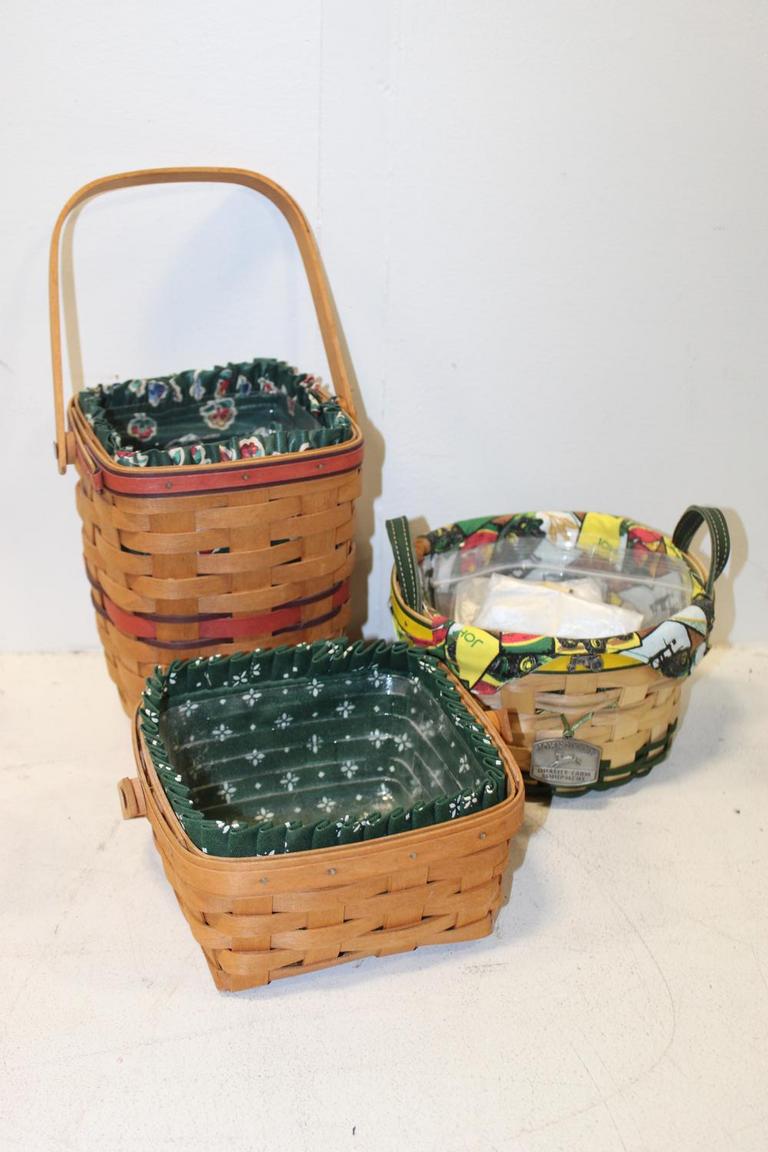 Auction Ohio Longaberger Baskets