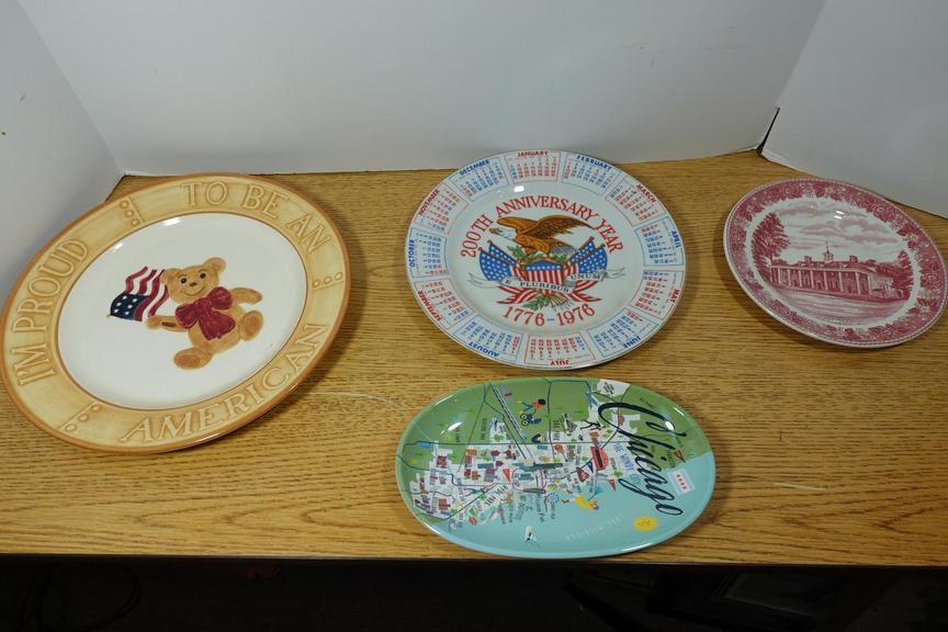 Auction Ohio Commemorative Plates