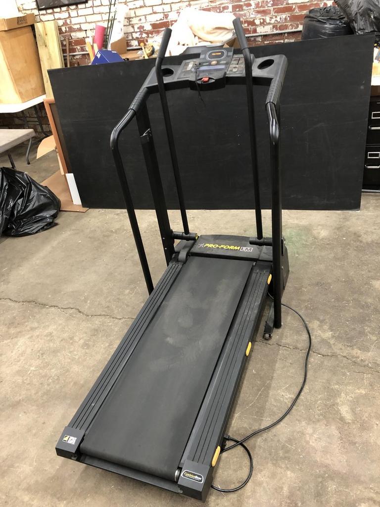 Auction Ohio Sears Space Saver Treadmill