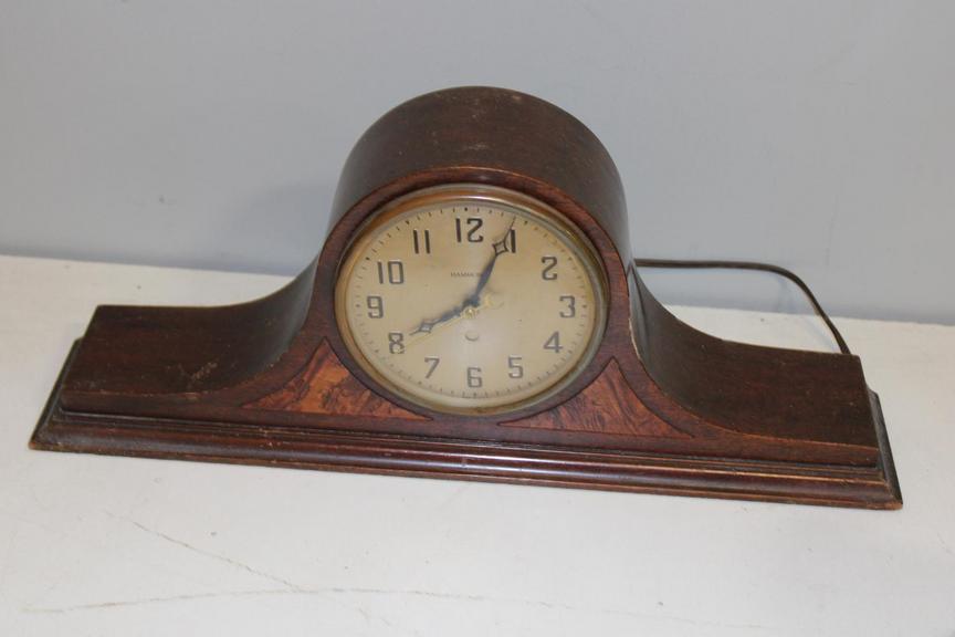 Auction Ohio Vintage Hammond Mantel Clock