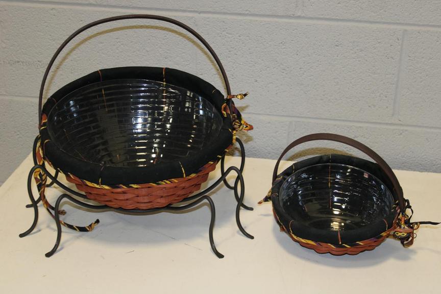 Auction Ohio Longaberger Halloween Baskets