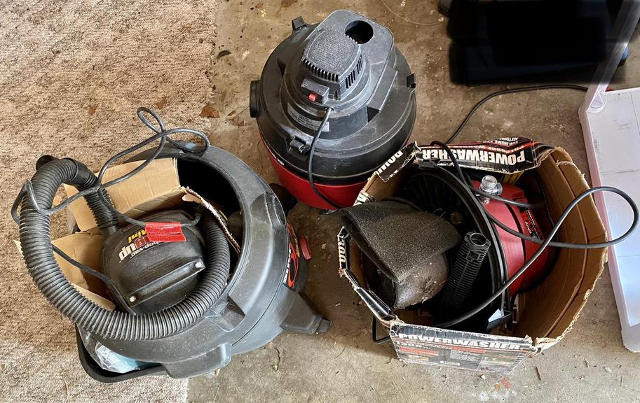 Auction Ohio Shop Vacs