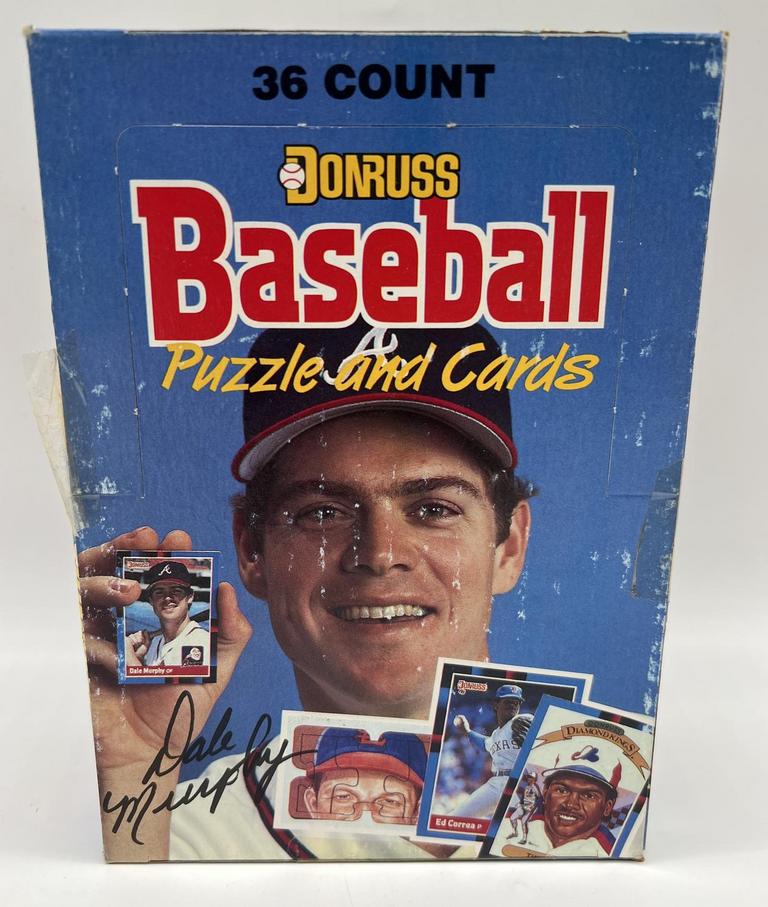Auction Ohio 1988 Donruss Baseball Wax Box