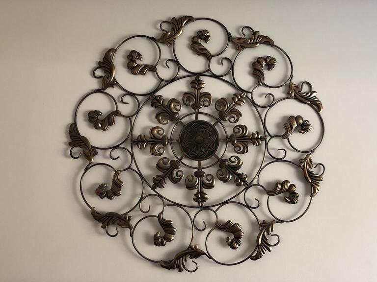 Auction Ohio Vintage Metal Wall Art