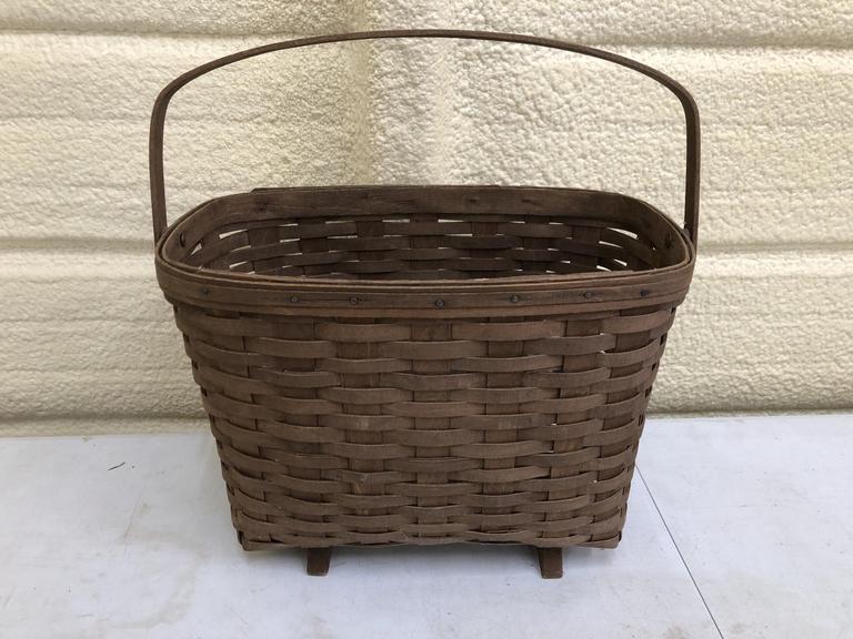Auction Ohio Vintage Longaberger Basket