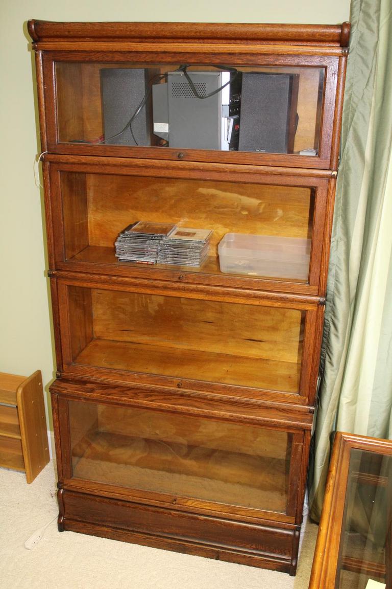Auction Ohio Antique Barrister Bookcase
