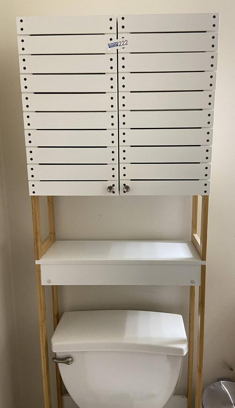 Auction Ohio Over Toilet Storage Unit