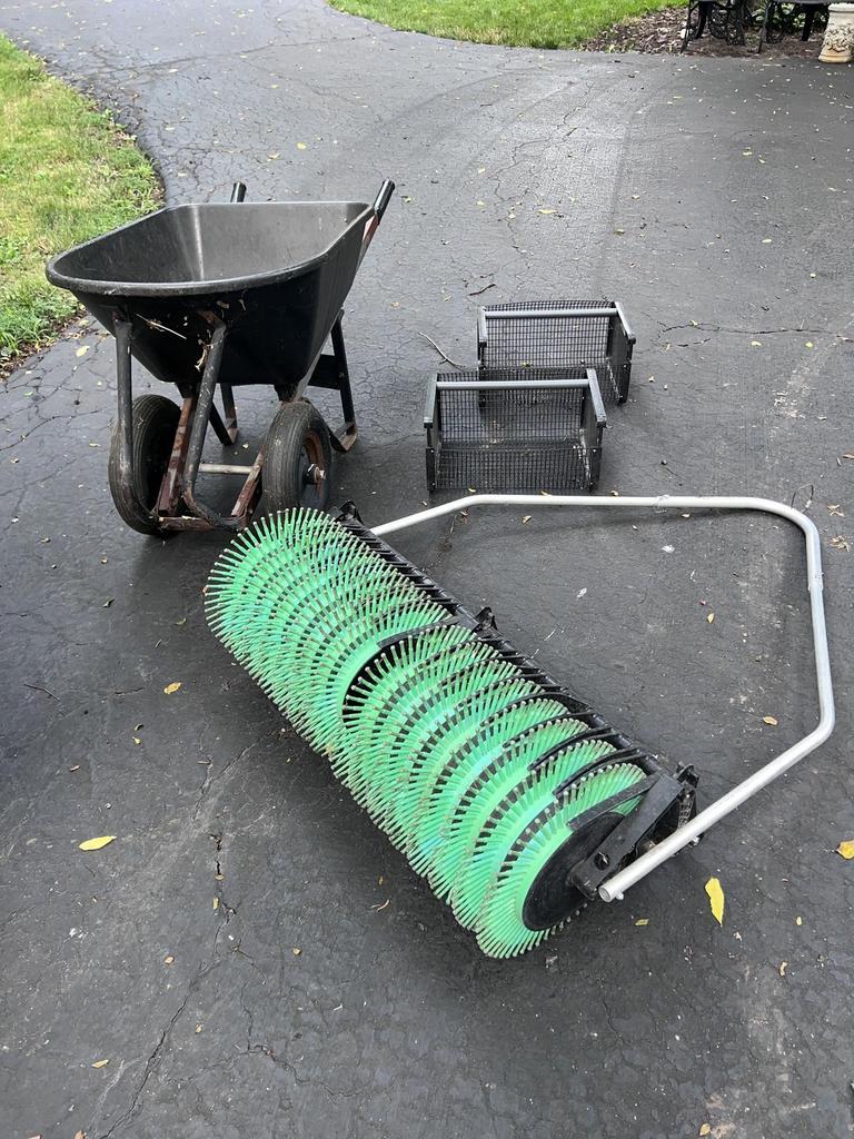 Auction Ohio Pull Behind Yard Rake