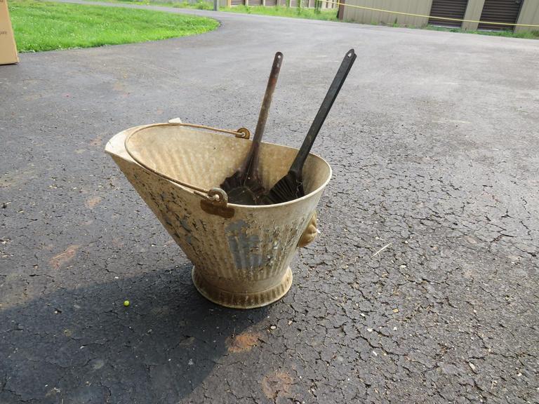 Auction Ohio Coal Bucket, Shovels