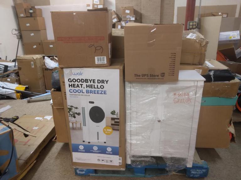 Zipperbuy SALVAGE HOME GOODS BULK LOT