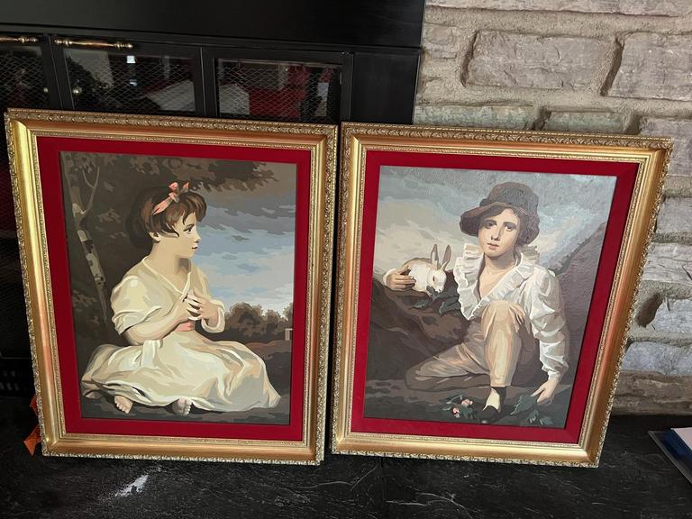 Auction Ohio Vintage Framed Art