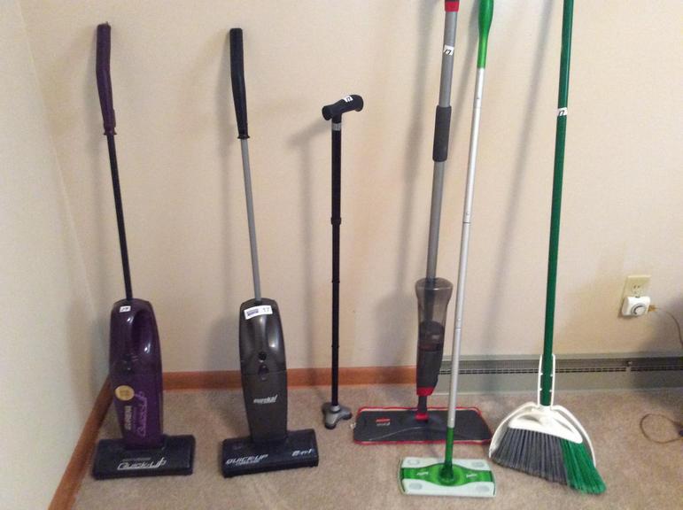 Auction Ohio Eureka electric brooms