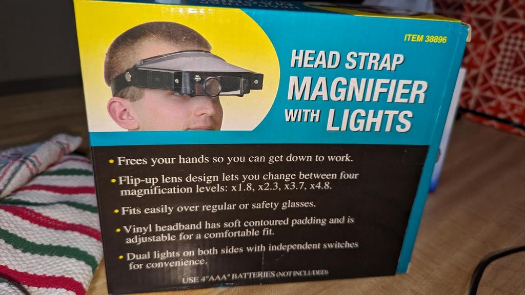 Auction Ohio Head strap magnifier