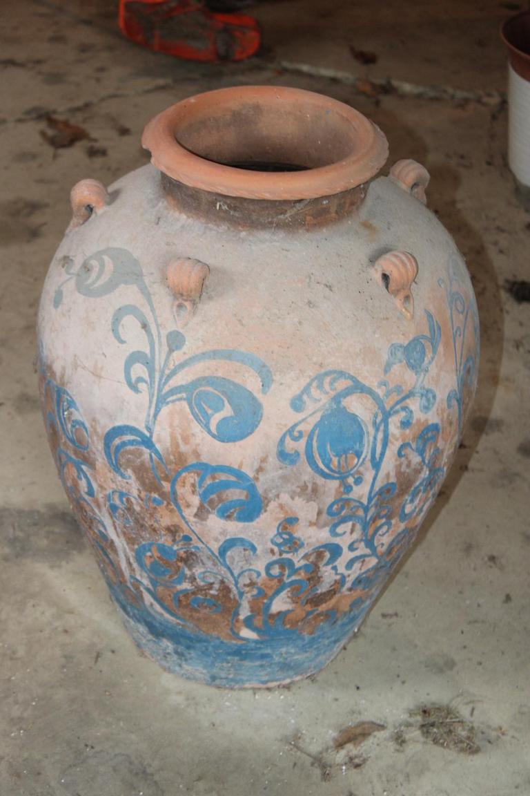 Auction Ohio Large Terracotta Urn Vase