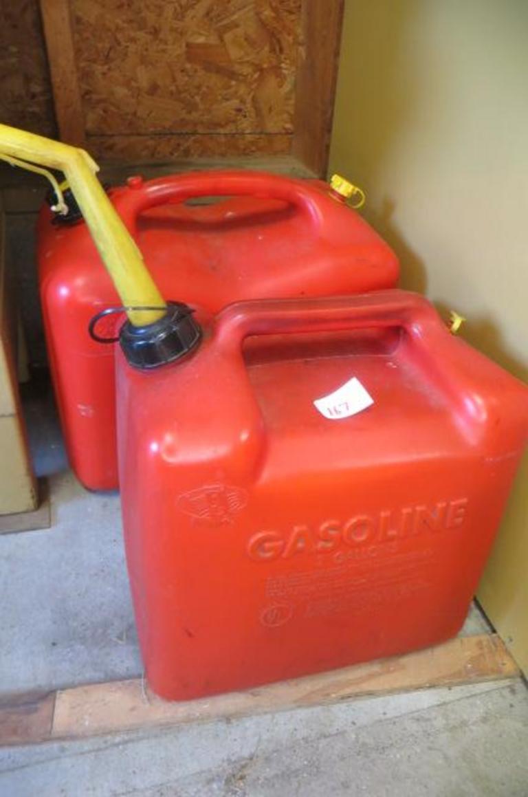 Auction Ohio Gasoline Containers